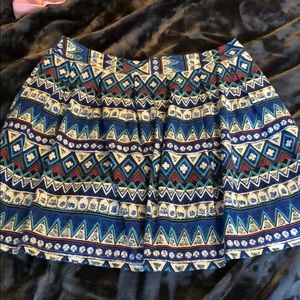 ⭐️Tribal Pattern Skirt